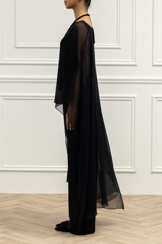 Elyra Chiffon Cape