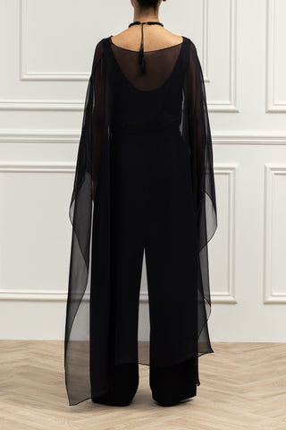 Elyra Chiffon Cape