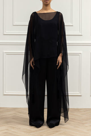 Elyra Chiffon Cape