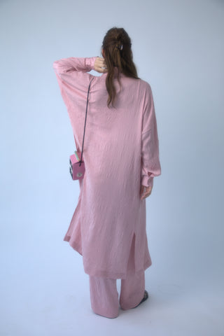 Wrinkle Pants Set