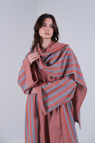 Long Dual Weave Dress