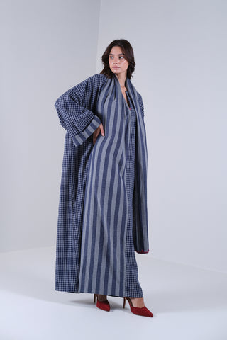 Long Dual Weave Dress