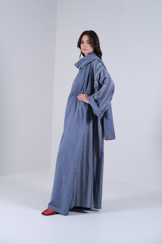 Long Dual Weave Dress