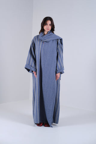 Long Dual Weave Dress