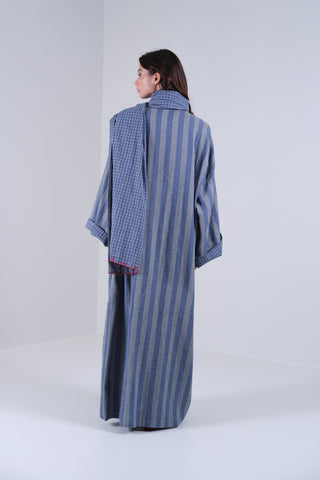 Long Dual Weave Dress