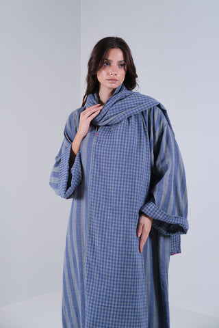 Long Dual Weave Dress