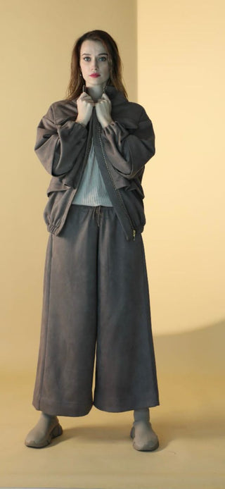 Zayne Suede Tracksuit