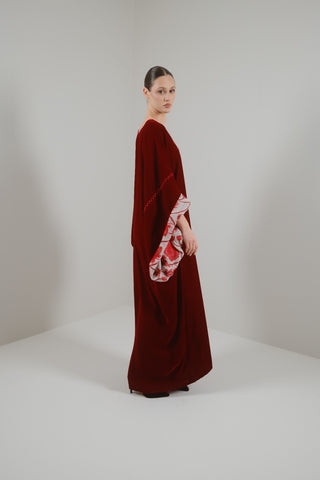 Long Flora Kaftan