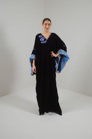 Long Flora Kaftan