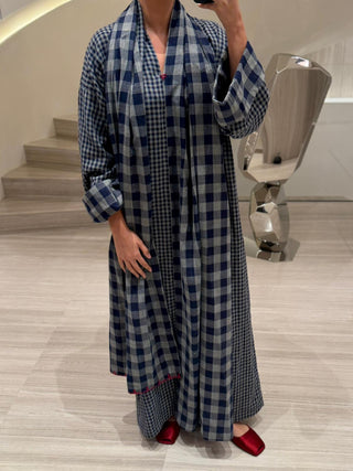 Long Dual Weave Dress