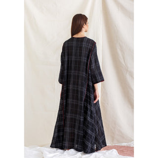 Black Plaid Dress