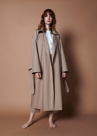 Mesh Trench Coat ( By Order )