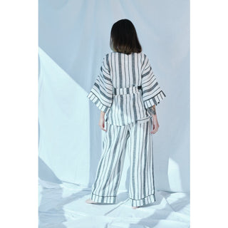 Maison Striped Pant Set