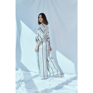 Maison Striped Pant Set
