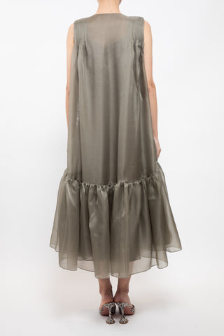 Taupe Short Lotus Dress ( By Order )