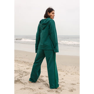 Emerald Green Teddy Track Suit
