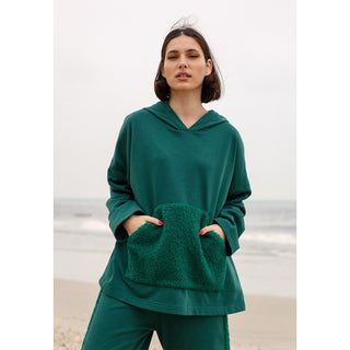 Emerald Green Teddy Track Suit