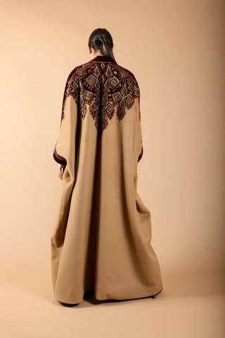 Kaymen Camel Bisht/Dress