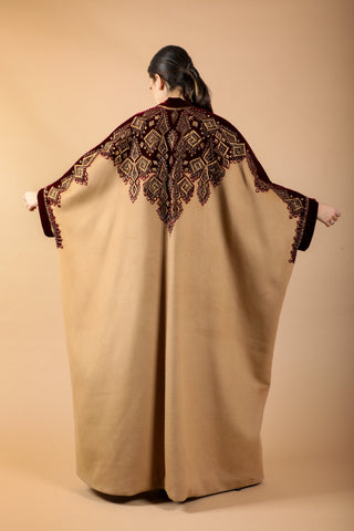 Kaymen Camel Bisht/Dress