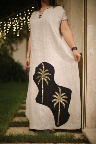 Palm Tree Island Dress