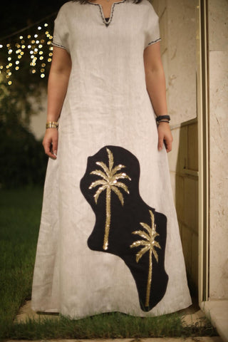 Palm Tree Island Dress
